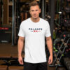 unisex-staple-t-shirt-white-front-6a20a046b1921.jpg White Palante RD Classic Tee with black logo